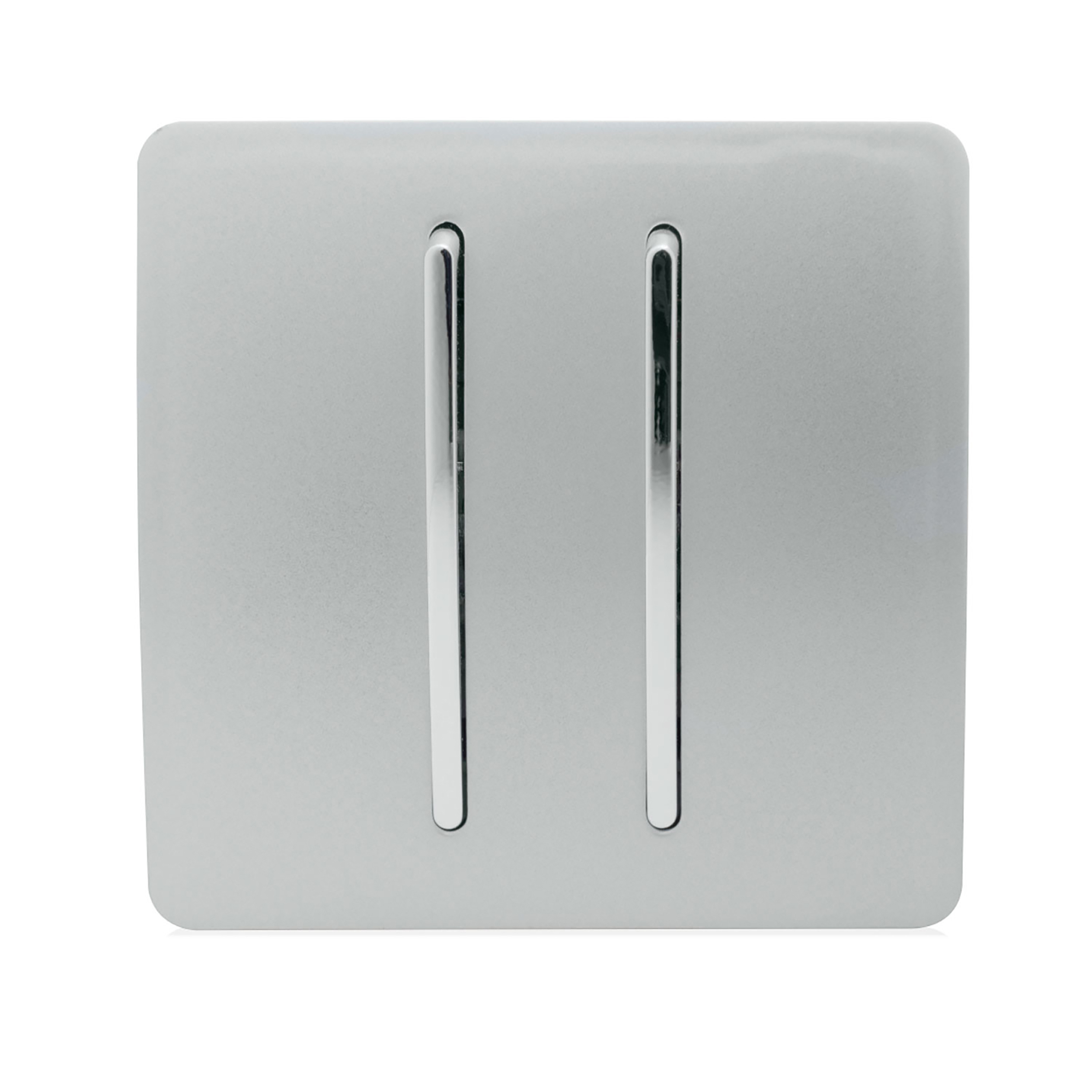 ART-SS4SI  2 Gang 2 Way 10 Amp Rocker Silver